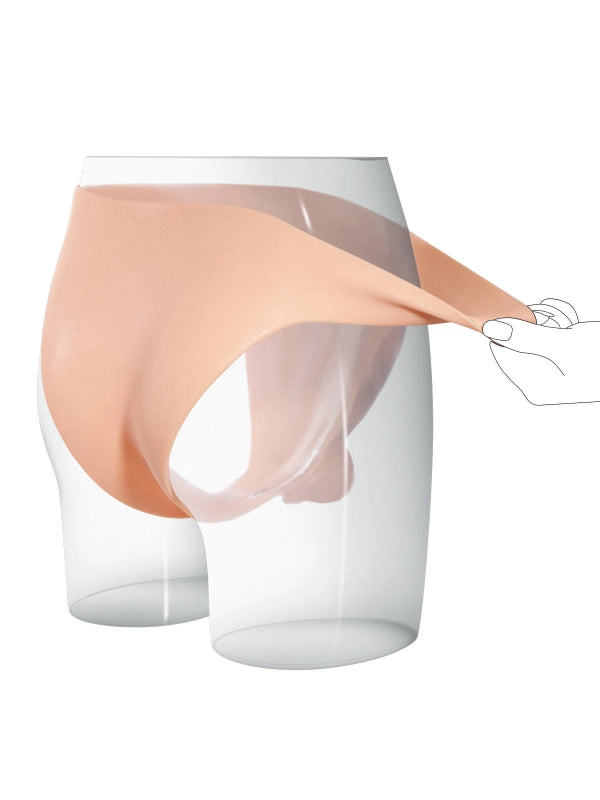 Backer Bendable Strap-On Dildo with Flexible Keel