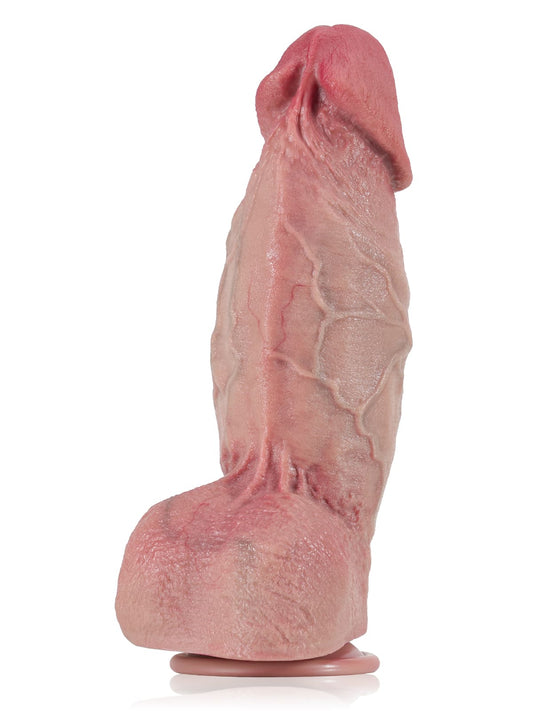 Diego Flesh Extra Realistic Huge And Thick Dildo- 11*3.1 Inch