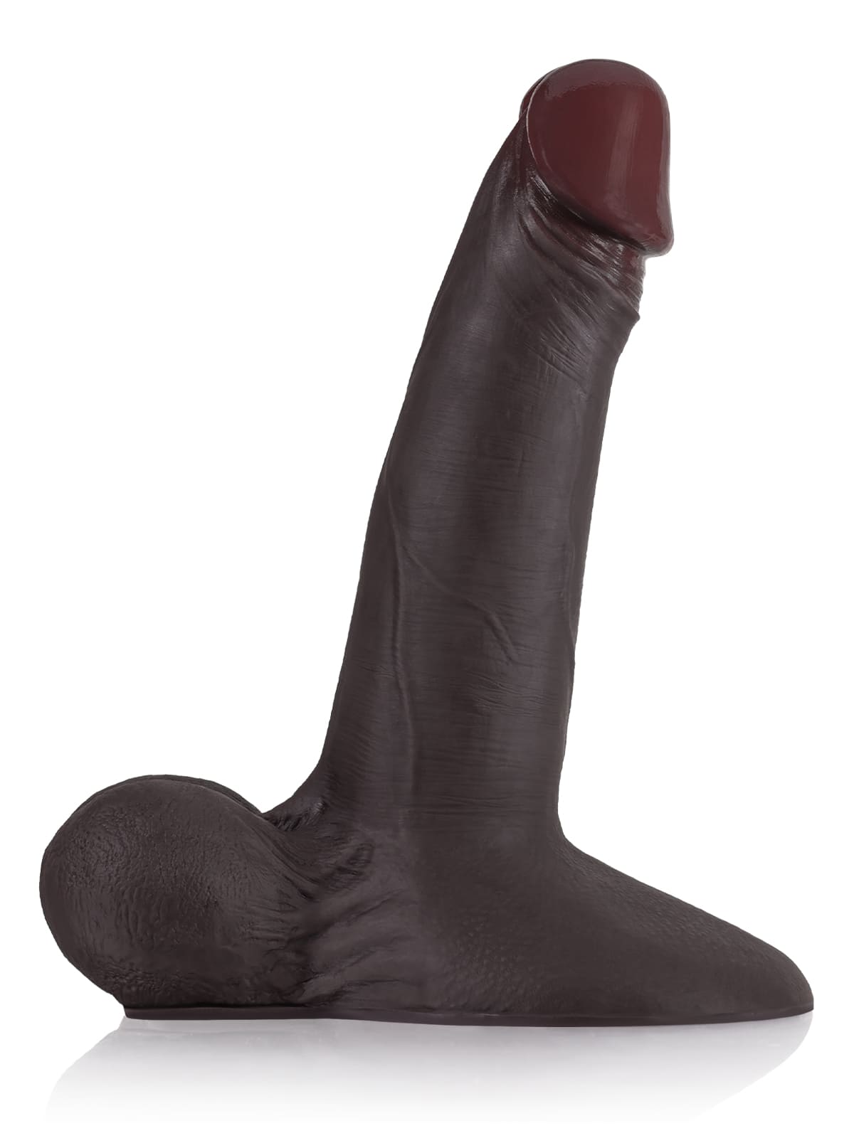Patriot II Sliding Skin Vac-U-Lock Dildo With Moving Balls  & Vac U Lock Suction Cup - 9.4*2 Inch