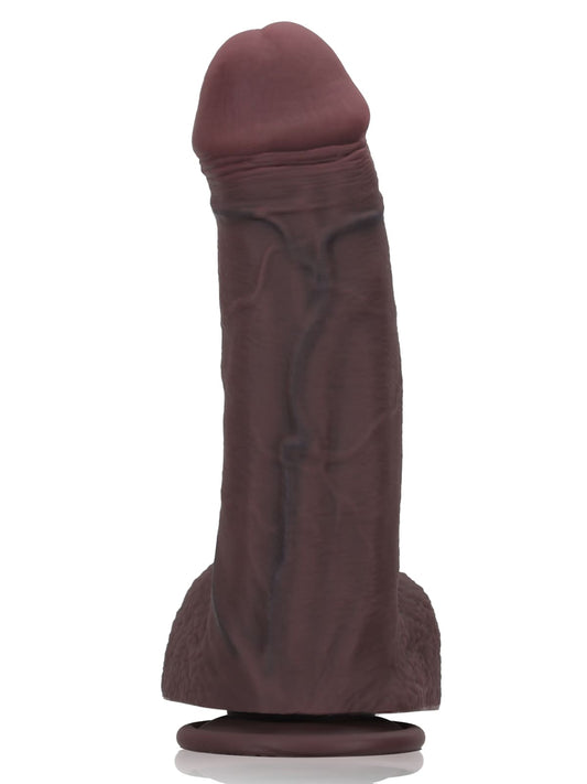 Londo Real Feel Thick Realistic Black Cock Dildo- 9*2.1 Inch