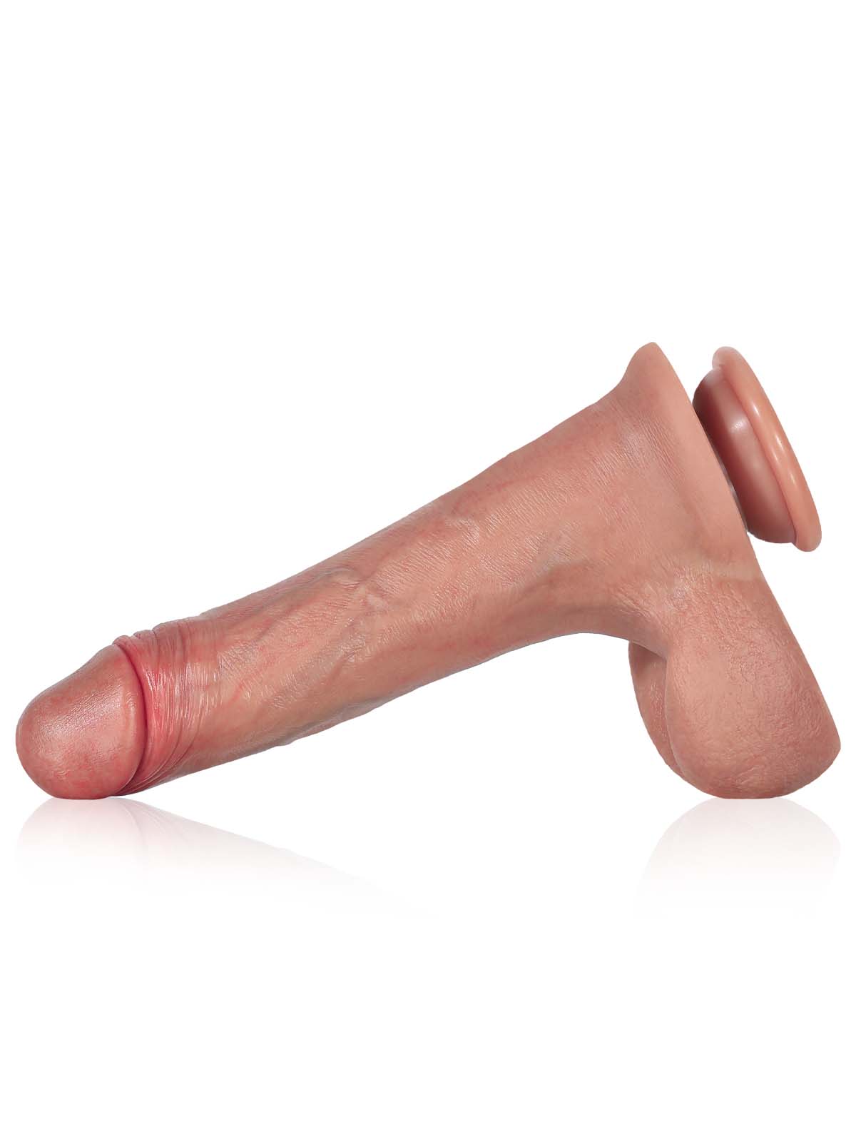 Oliver Realistic Pulsating Thrusting Dildo - 8.6*1.7 Inch