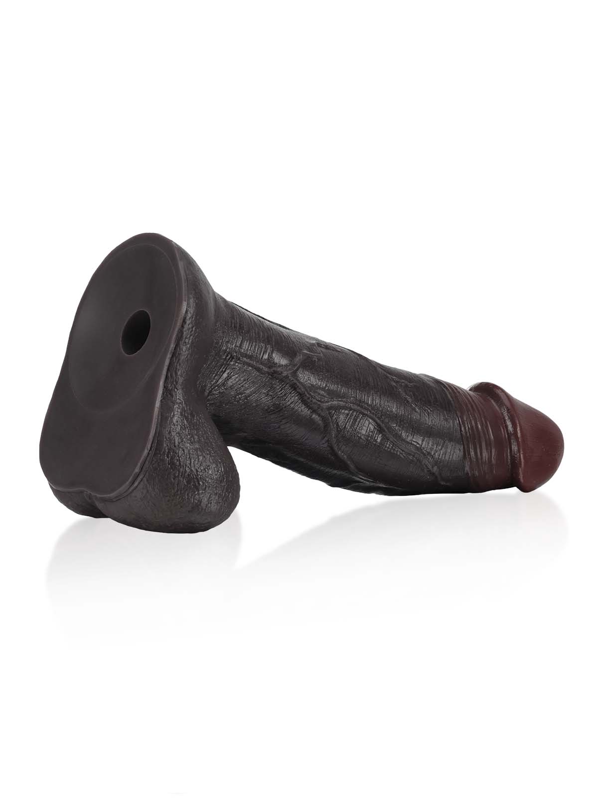 Raptor II BBC Big Thick Sliding Skin Vac-U-Lock Dildo With Moving Balls & Vac U Lock Suction Cup - 10.8*2.5 Inch