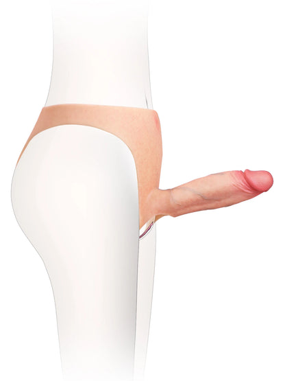 Mesa 7.8" x 2" Wearable Hollow Strap-On Sleeve for ED Support