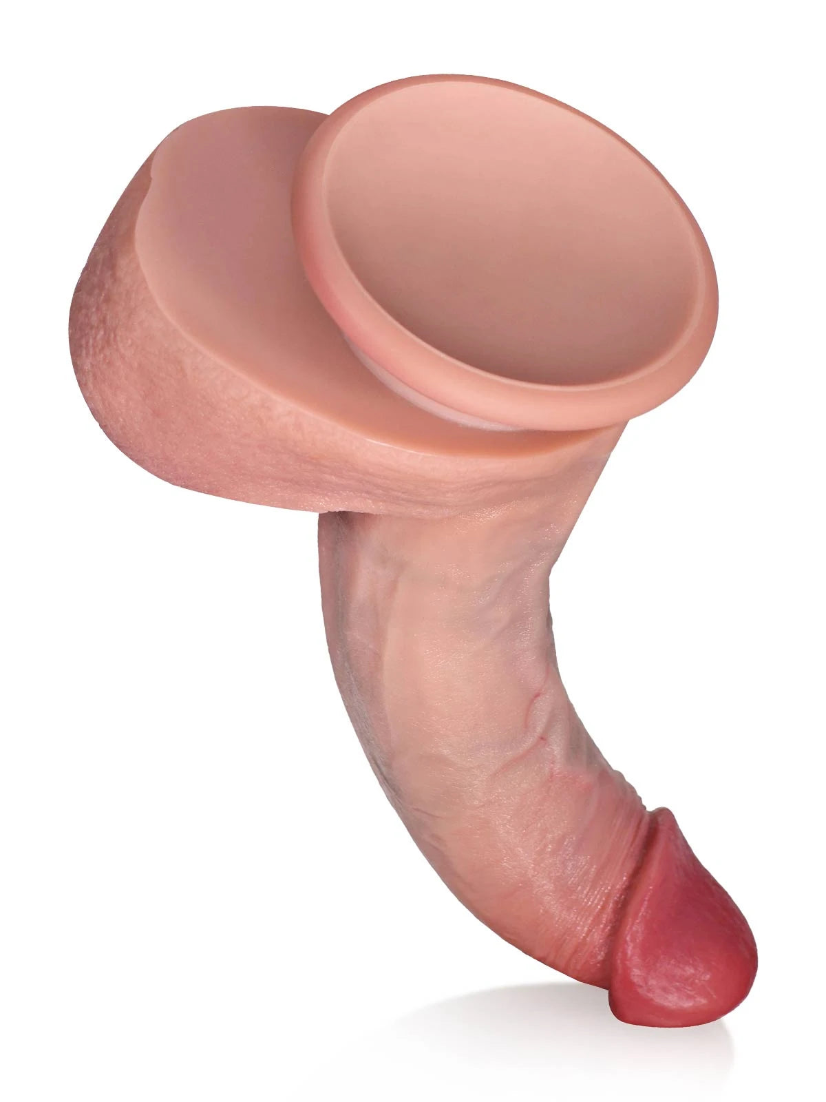 Fresno 7.7" x 1.6" Beginner Dildo, Soft Silicone with Bouncy Balls & Suction Cup-10