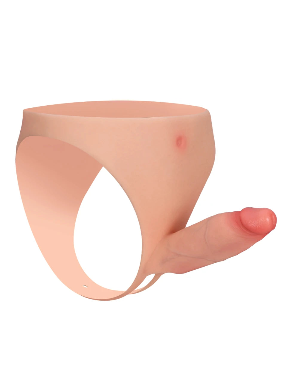 Albany 6" x 2" Hollow Open-Ball Wearable Strap-On-12