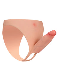 Albany 6" x 2" Hollow Open-Ball Wearable Strap-On