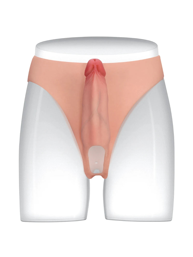 Albany 6" x 2" Hollow Open-Ball Wearable Strap-On-6
