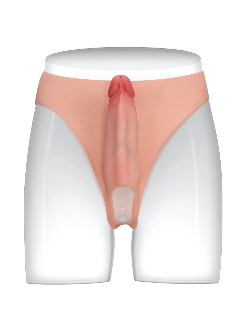 Albany 6" x 2" Hollow Open-Ball Wearable Strap-On-6