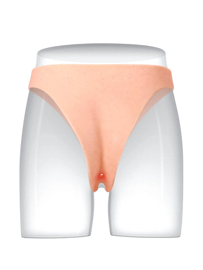 Mesa 7.8" x 2" Wearable Hollow Strap-On Sleeve for ED Support