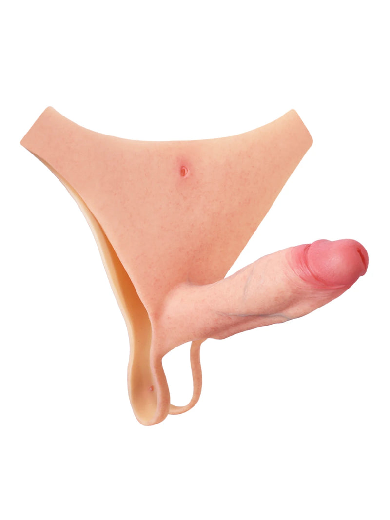 Mesa 7.8" x 2" Wearable Hollow Strap-On Sleeve for ED Support-11