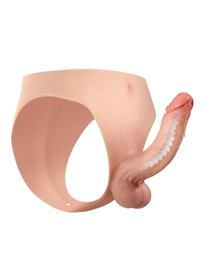 Backer Bendable Strap-On Dildo with Flexible Keel