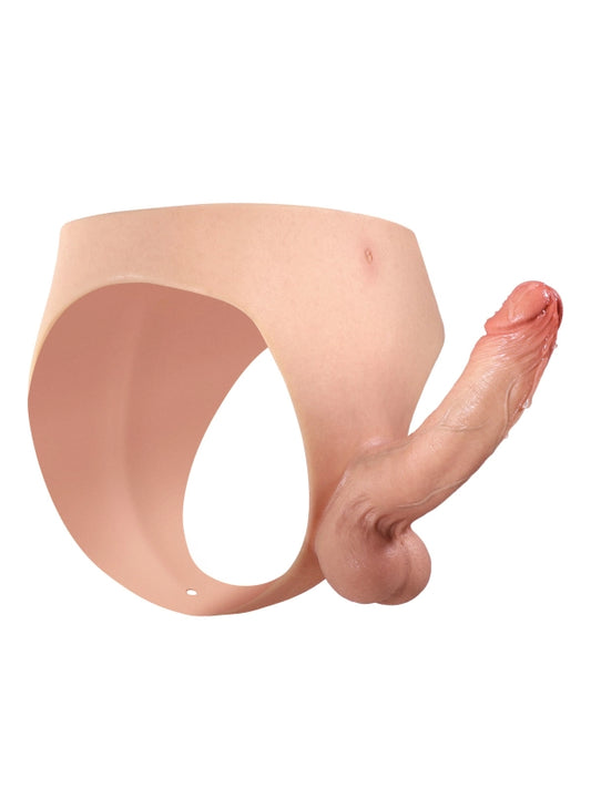Fletcher Bendable Strap-On Dildo with Flexible Keel