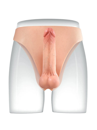 Backer Bendable Strap-On Dildo with Flexible Keel