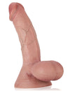 Ben 9.1" x 1.9" Bendable Dual-Density Dildo with Soft Balls