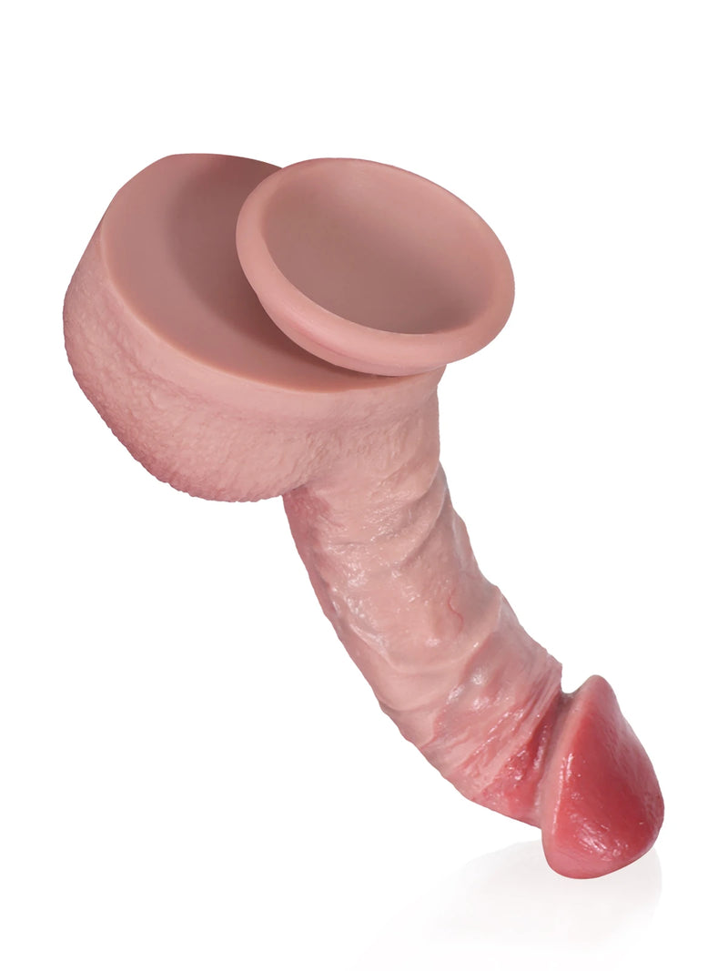 Dayton 6.2" x 1.4" Compact Realistic Dildo with Pronounced Head-9