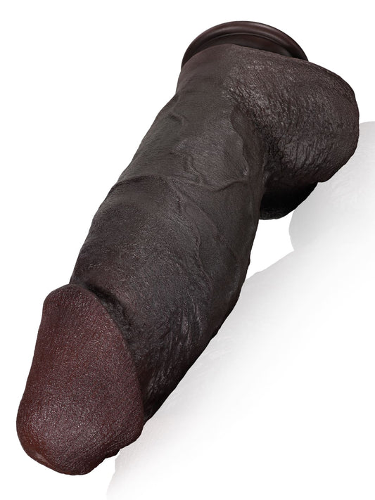Peter 11" x 3.2" Extra-Thick Realistic Silicone Dildo with Texture
