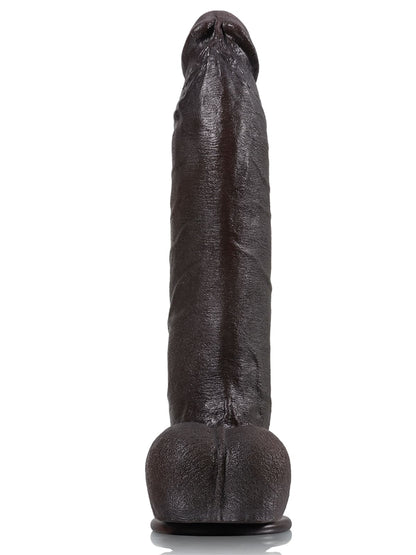 Farid 2.0 12" x 2.3" BBC Dildo Soft Skin Dick  With Metal Keel