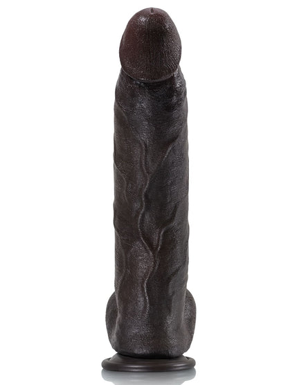 Farid 2.0 12" x 2.3" BBC Dildo Soft Skin Dick  With Metal Keel