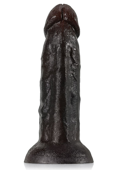 Fisher Black Curved Dildo G Spot Realistic Dildo No Balls - 8*1.9 Inch