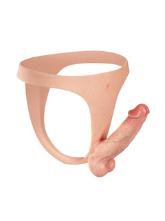 Ridge Slim Strap-On Dildo for Realistic Wear-4