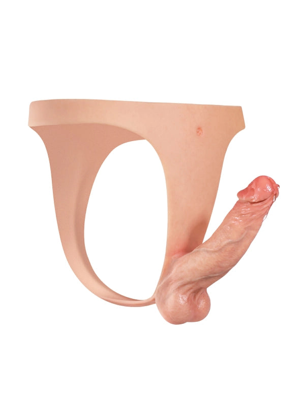 GuardX Slim Strap-On Dildo for Realistic Wear