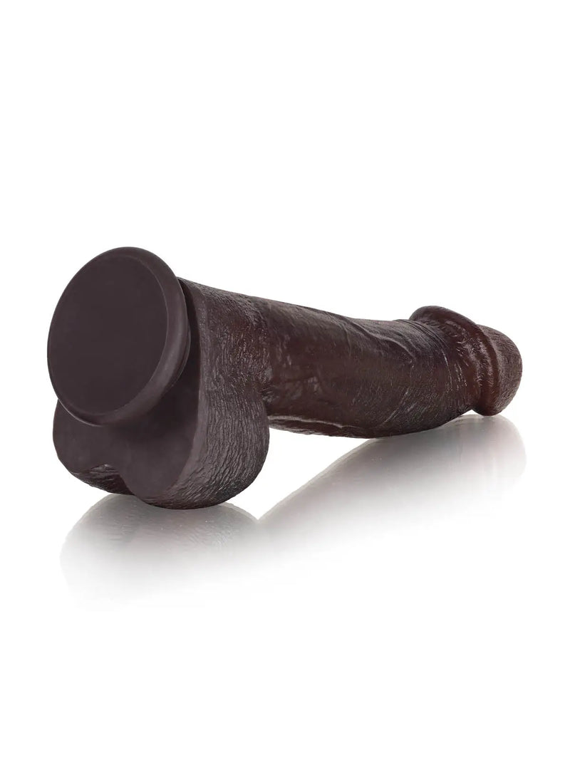 Jake 8.3" x 1.7" Bendable Realistic Dildo with Swollen Head & Suction Base-9