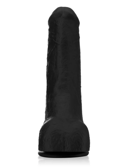 Jason Luv BBC Black Soft Thick Curved Realistic Dildo- 10*2 Inch