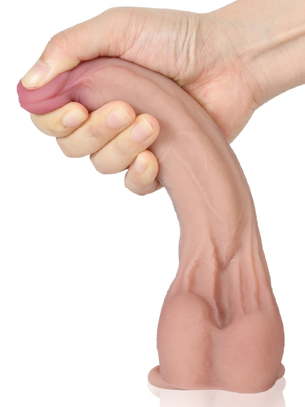 Josh Ultra Realistic Liquid Silicone Flesh Skin Dildo- 6.5*1.6 Inch