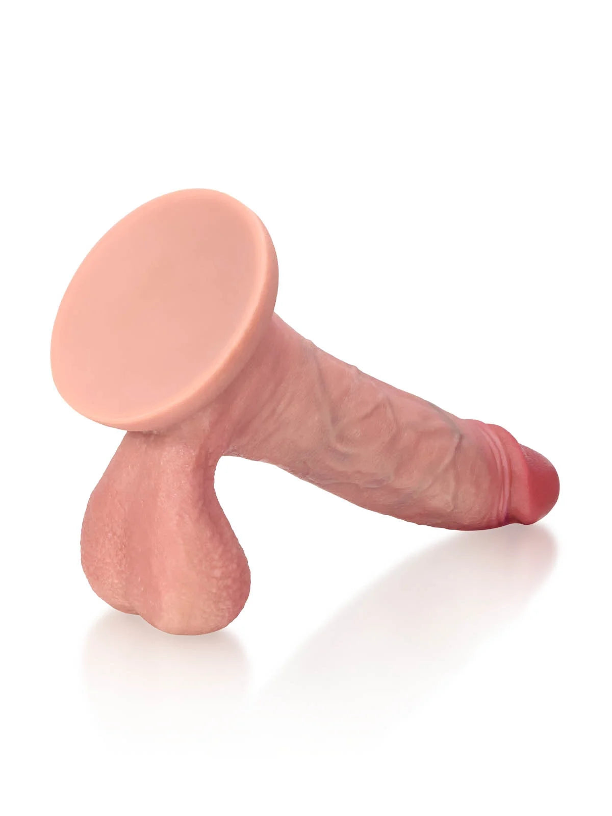 Logan 9.2" x 2" Realistic Silicone Dildo with Large Glans, Defined Ridge & Suction Base-8