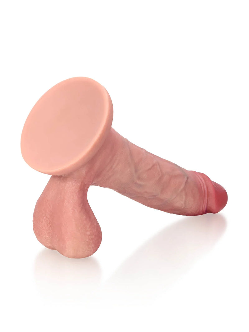 Logan 9.2" x 2" Realistic Silicone Dildo with Large Glans, Defined Ridge & Suction Base-8