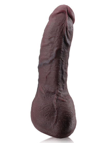 Morris A "big" Win Misses loves it! Black Dildo- 7.7*2Inch