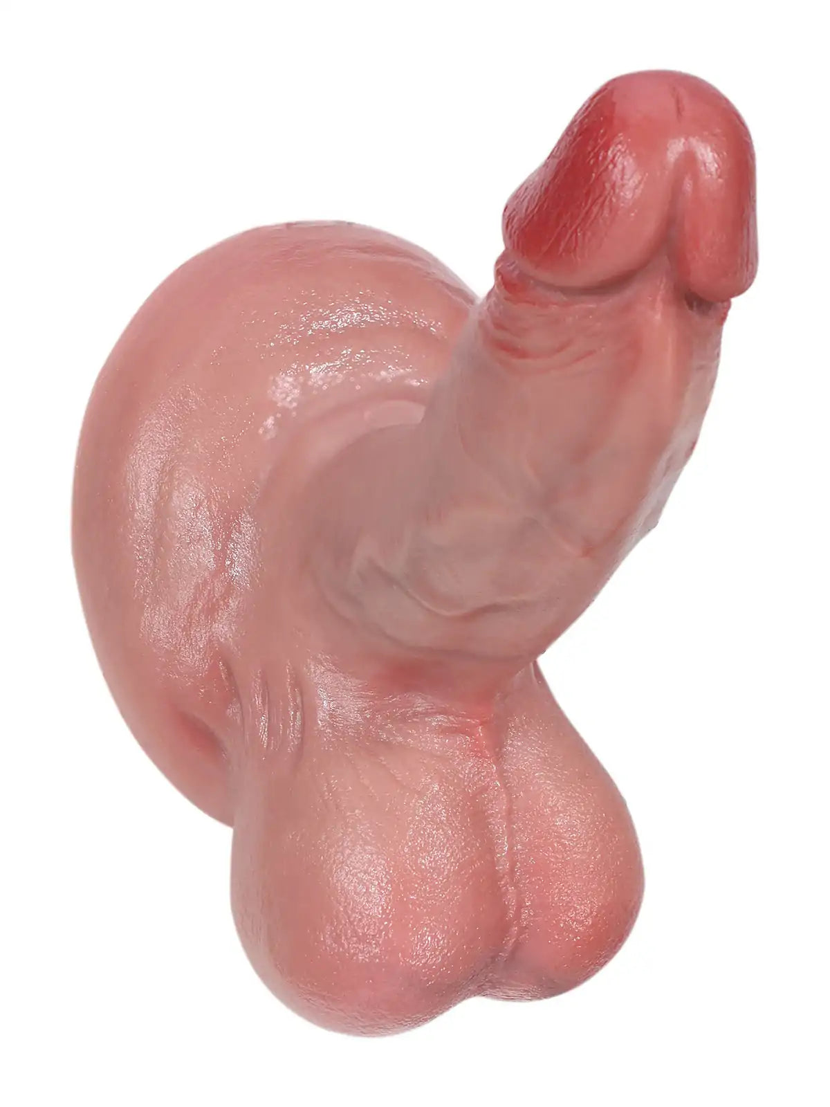 Ryan 6.7" x 1.5" Beginner Realistic Dildo with Swinging Balls & Strong Suction-4