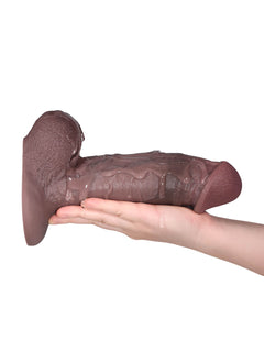 Gunner 9" Moving Foreskin Silicone Dildo with Vac-U-Lock & Suction Cup-32