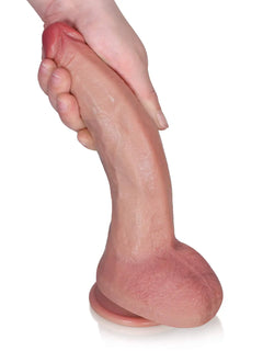 Tristan 9.5" x 1.8" Long Realistic Dildo with Dense Veining & Pronounced Ridge-10