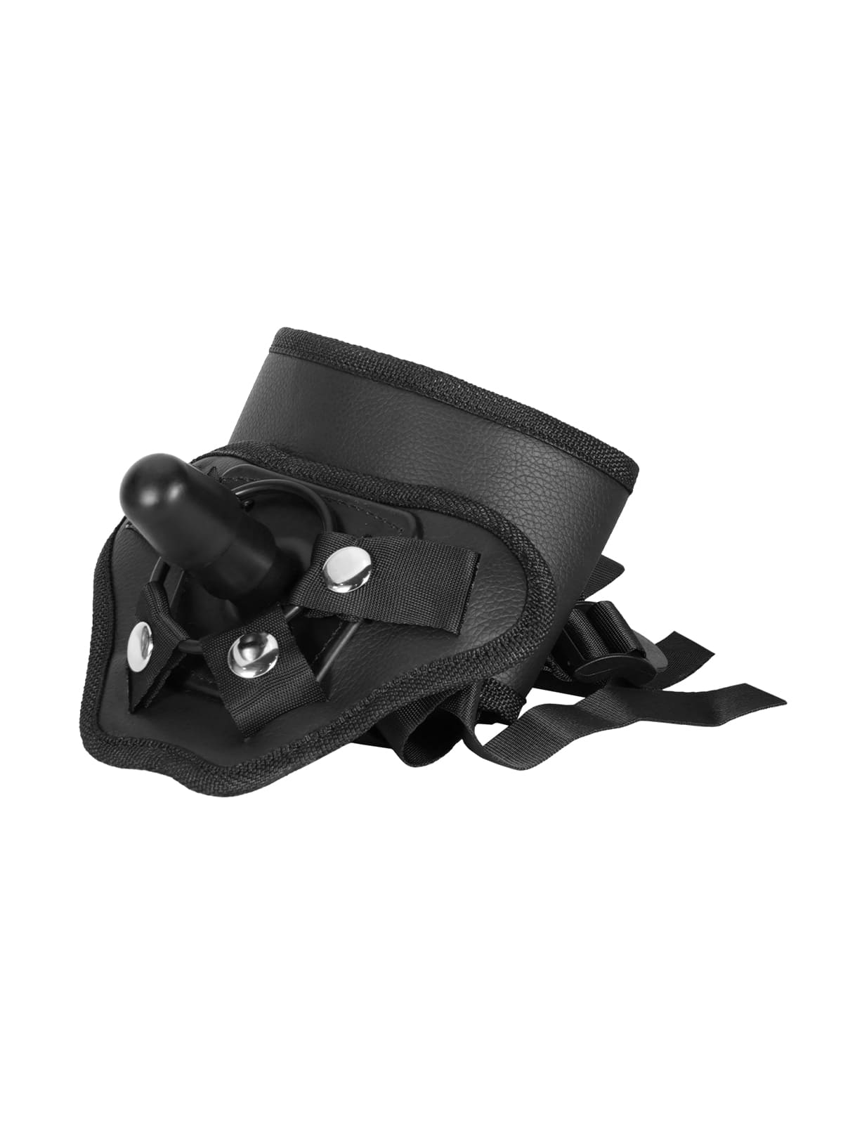 Empire TPE + PU Leather Strap-On Harness with Vac U Lock-9