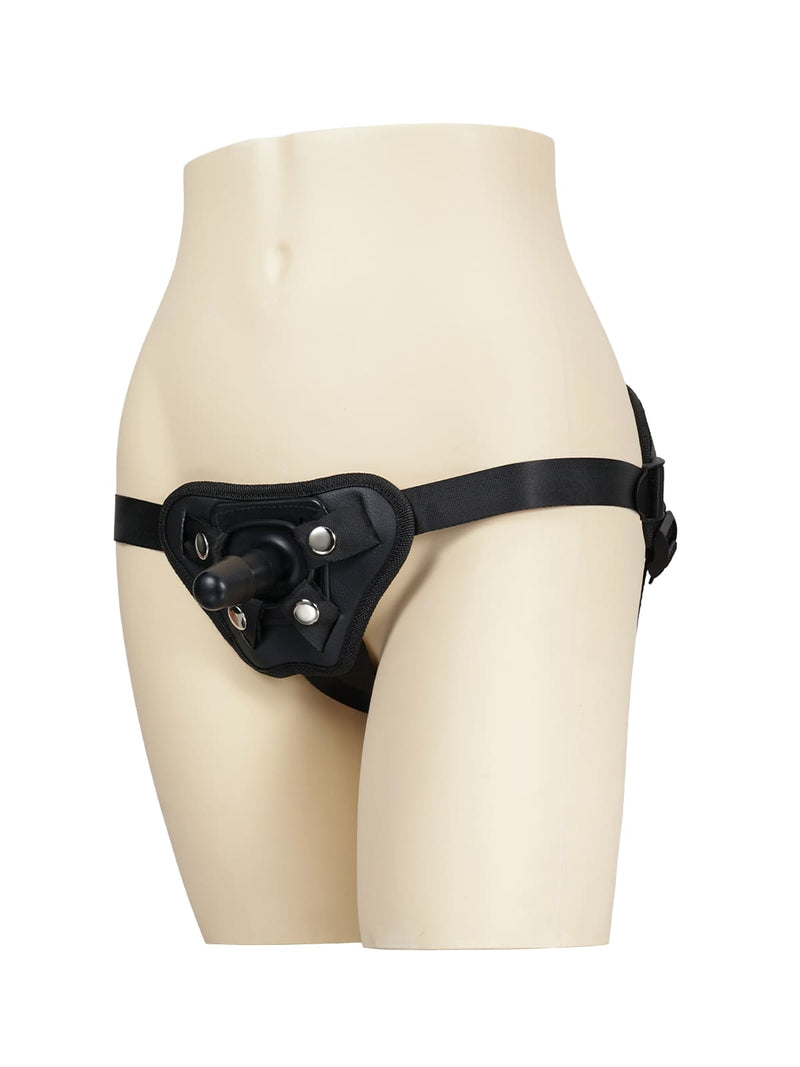 Empire TPE + PU Leather Strap-On Harness with Vac U Lock-11