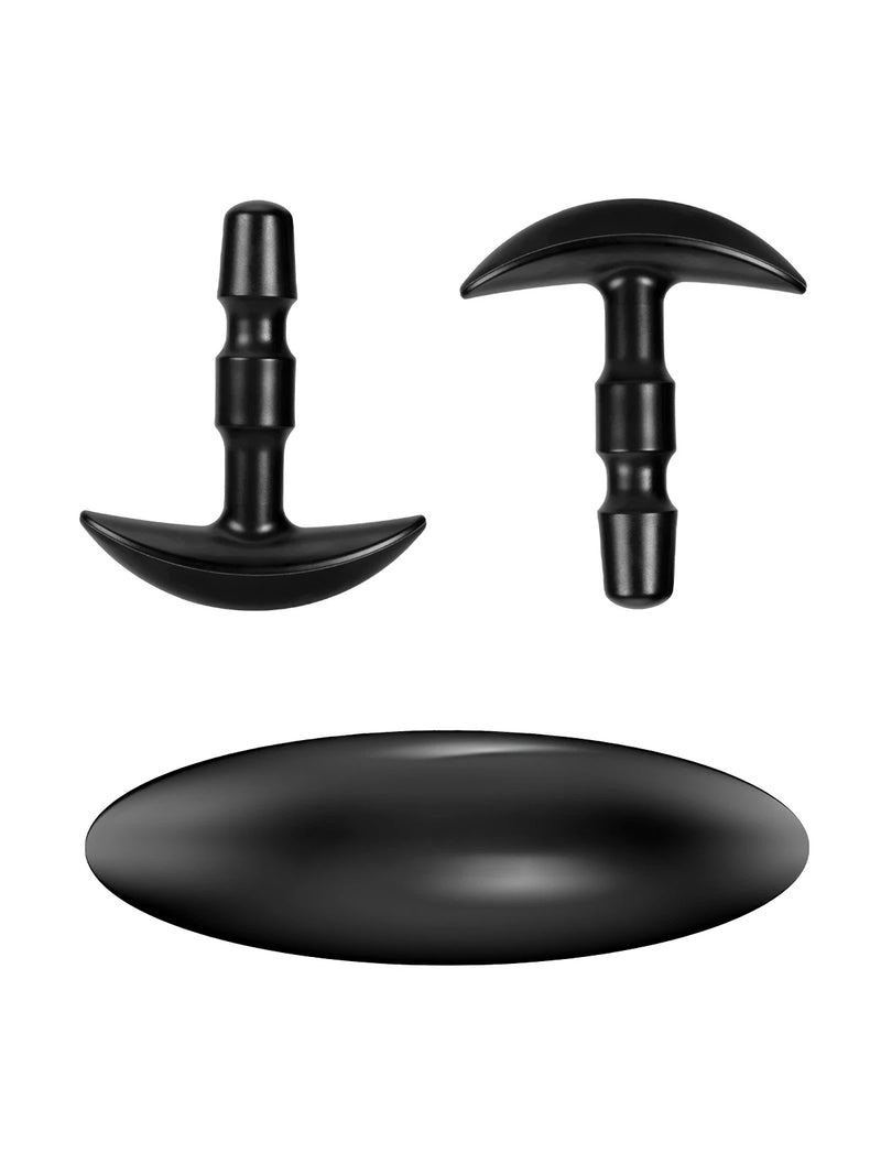 Nevada 10.8" x 2.6" Vac U Lock Sliding Skin Dildo Set with Suction Cup-7